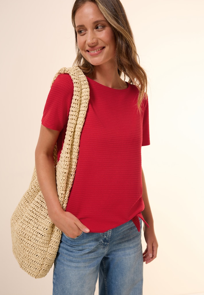 Cecil Damen T-Shirts Glazed Ap