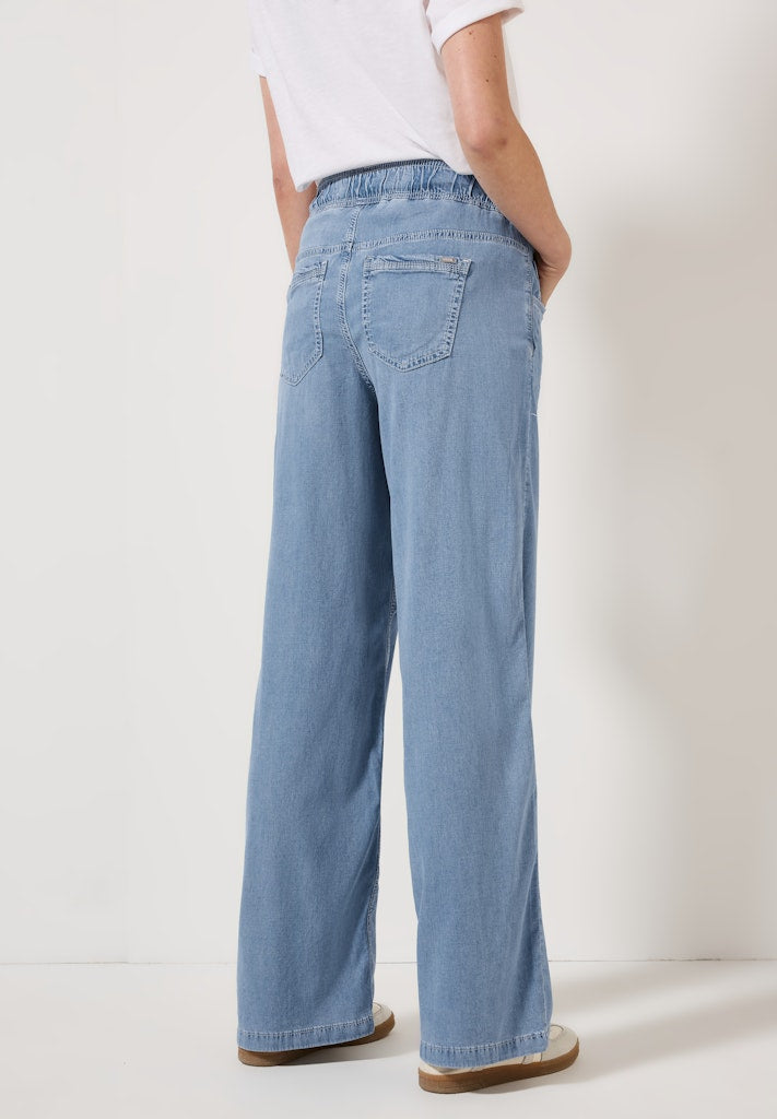 Cecil Damen Hosen Light Blu