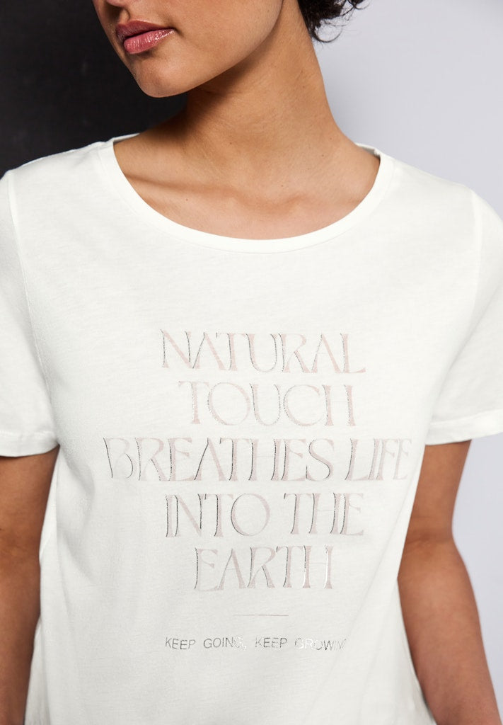 Street One Damen T-Shirts Off White