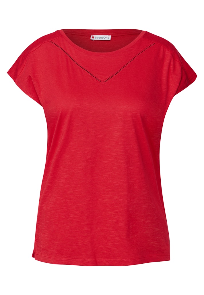 Street One Damen T-Shirts Glory Red