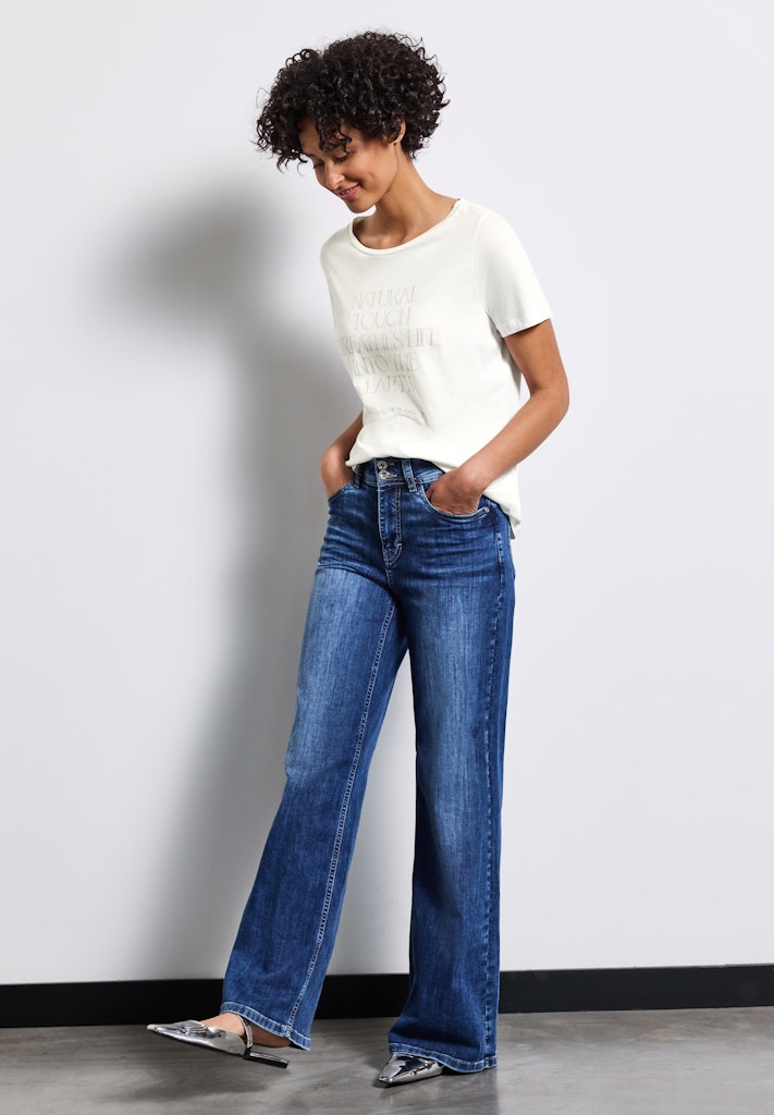 Street One Damen T-Shirts Off White