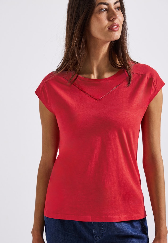 Street One Damen T-Shirts Glory Red