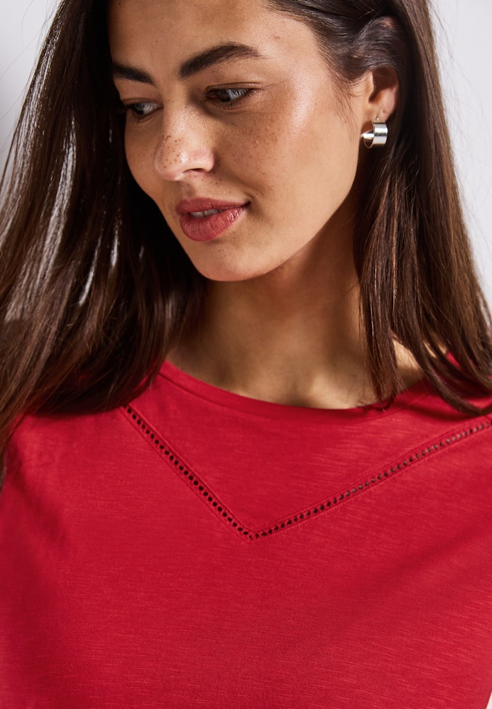 Street One Damen T-Shirts Glory Red