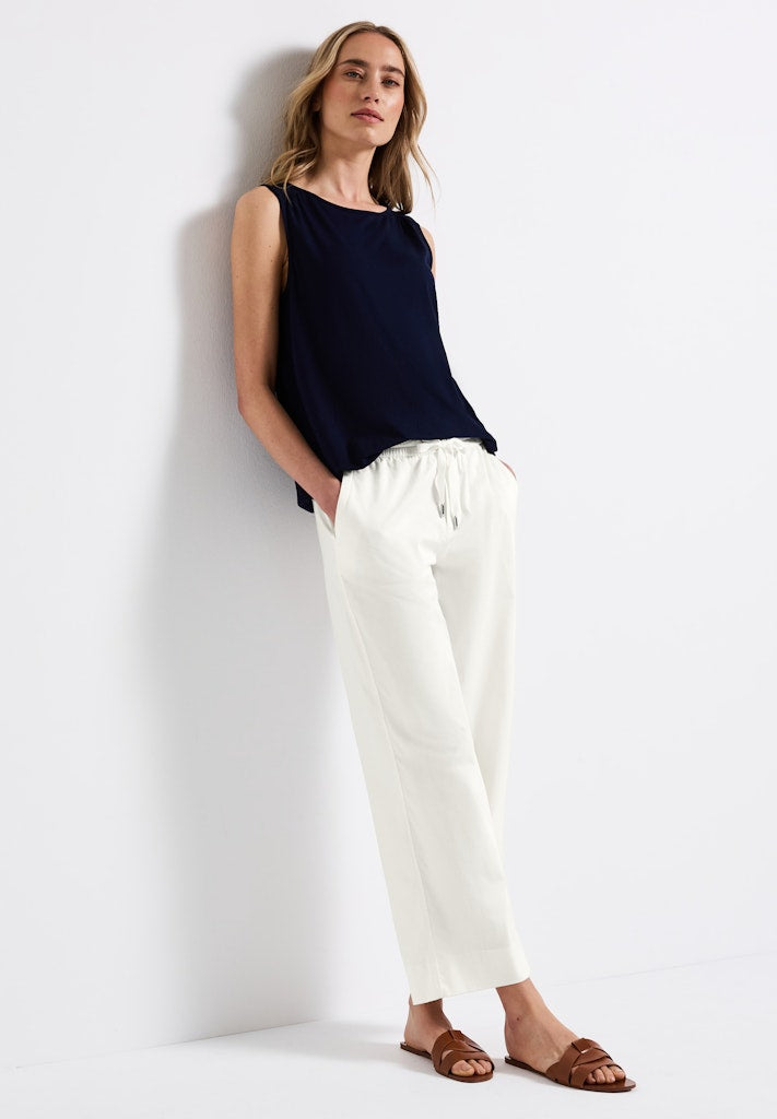 Street One Damen Hosen Off White