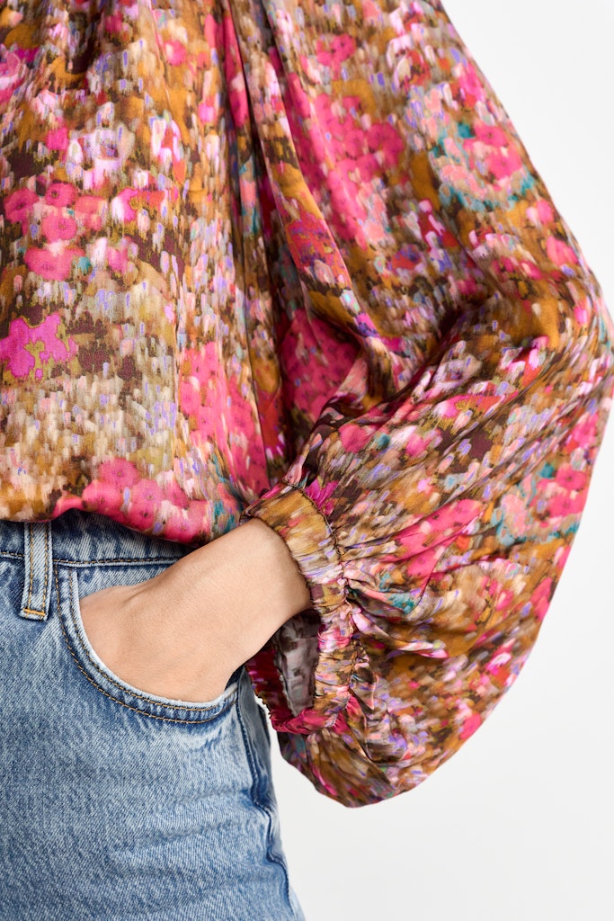 Rich & Royal Damen Blusen Ruby Glow