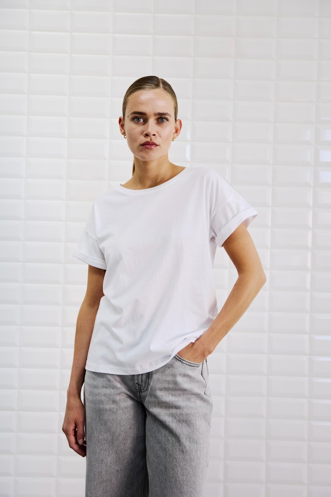 Withblack Damen Tops White