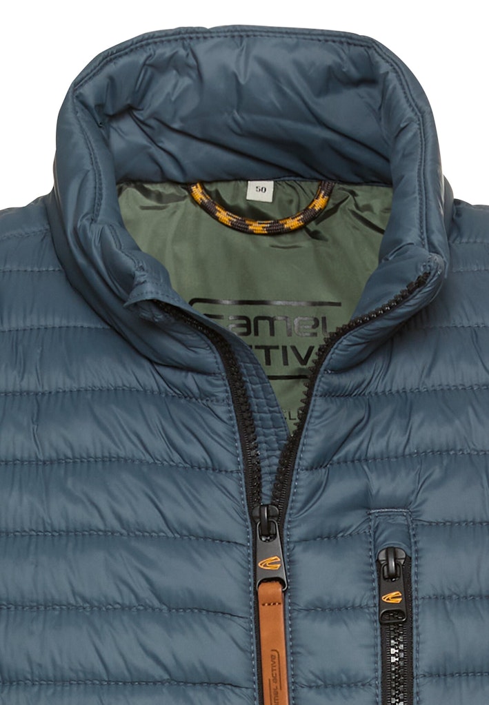 Camel active Herren Westen Tinted Blue
