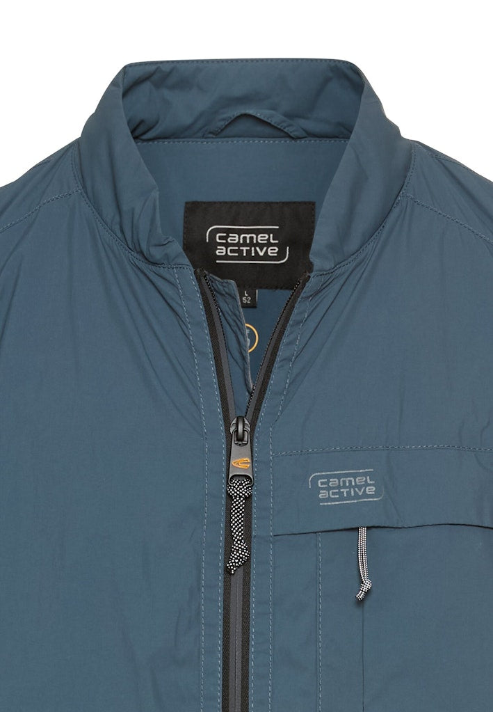 Camel active Herren Westen Tinted Blue