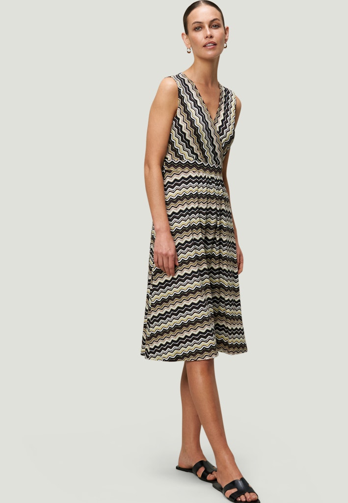 Zero Damen Kleider Beigeblack