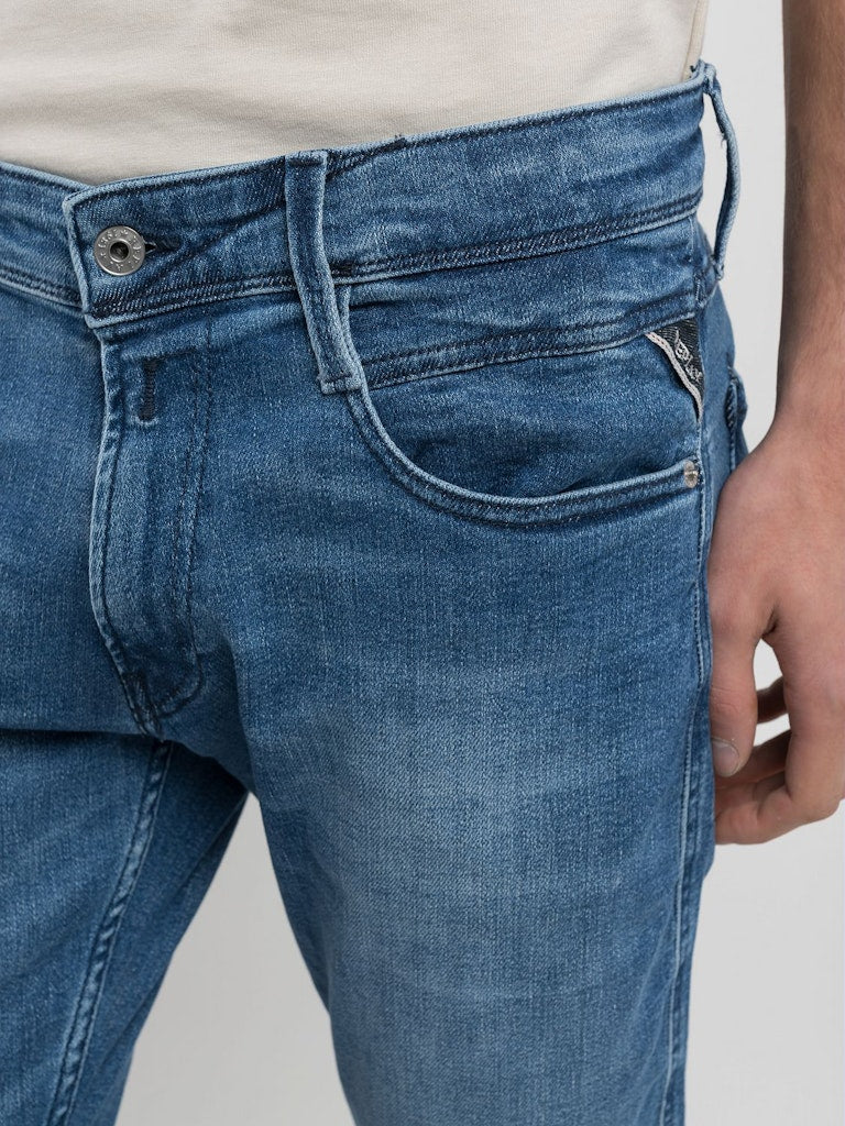 Replay Herren Jeans Medium Blue