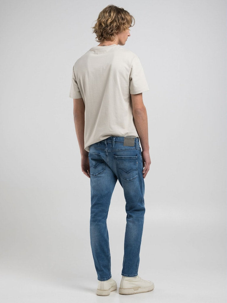 Replay Herren Jeans Medium Blue