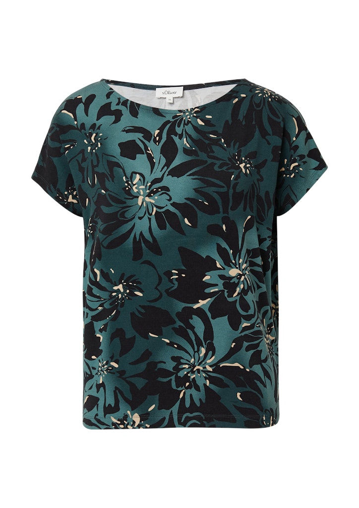 S. Oliver red Damen T-Shirts Blue Green