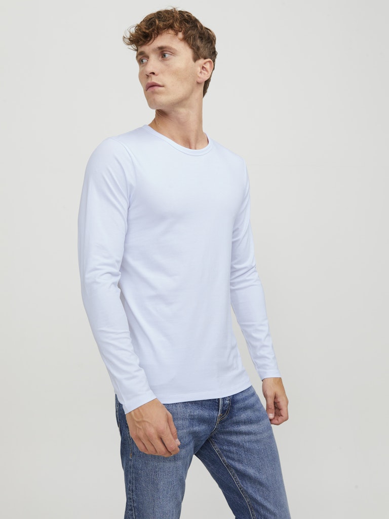 Jack & Jones Herren T-Shirts kurz Opt White