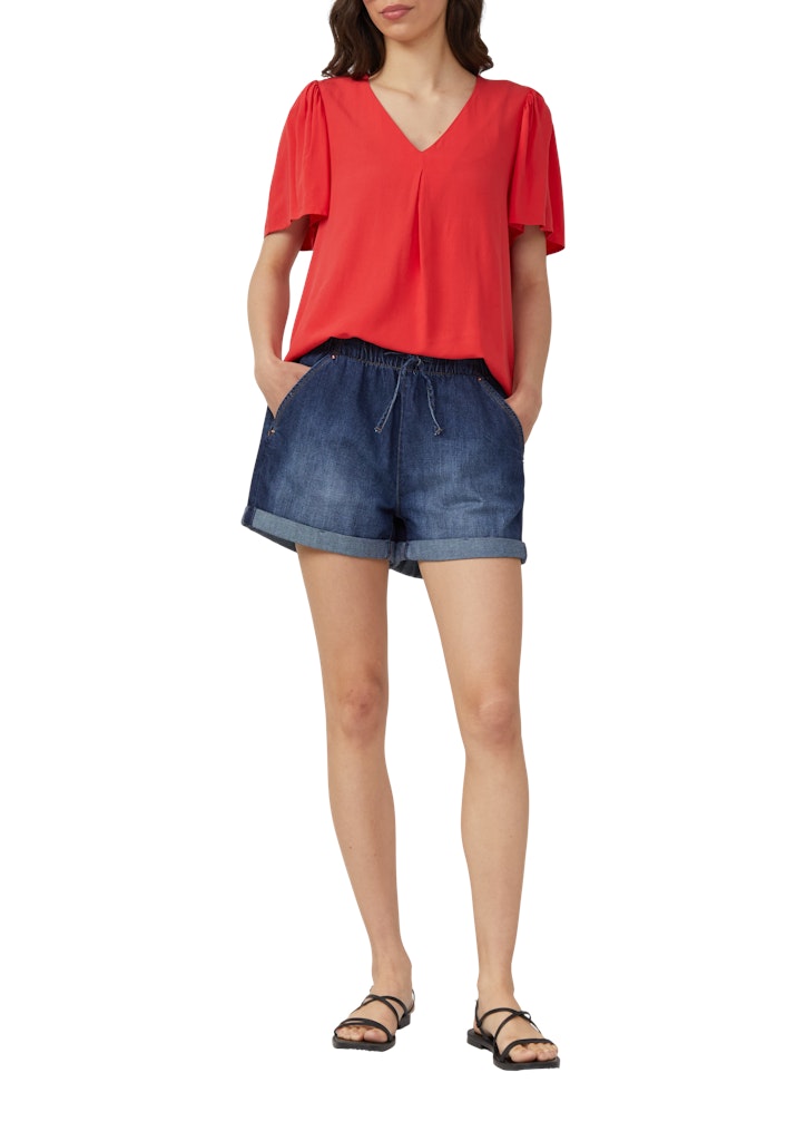 QS by S.Oliver Damen Blusen Red