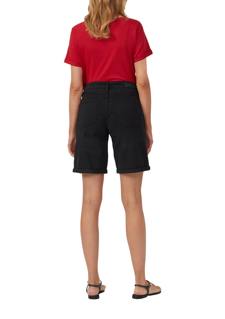 S. Oliver red Damen Jeans Grey/Black