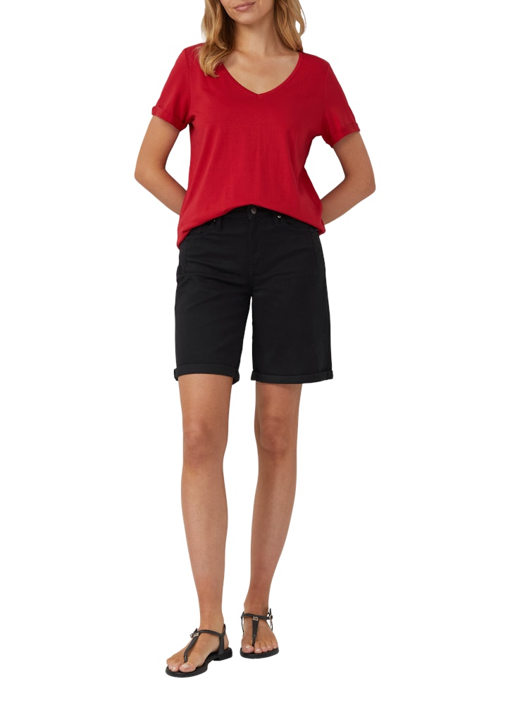 S. Oliver red Damen Jeans Grey/Black