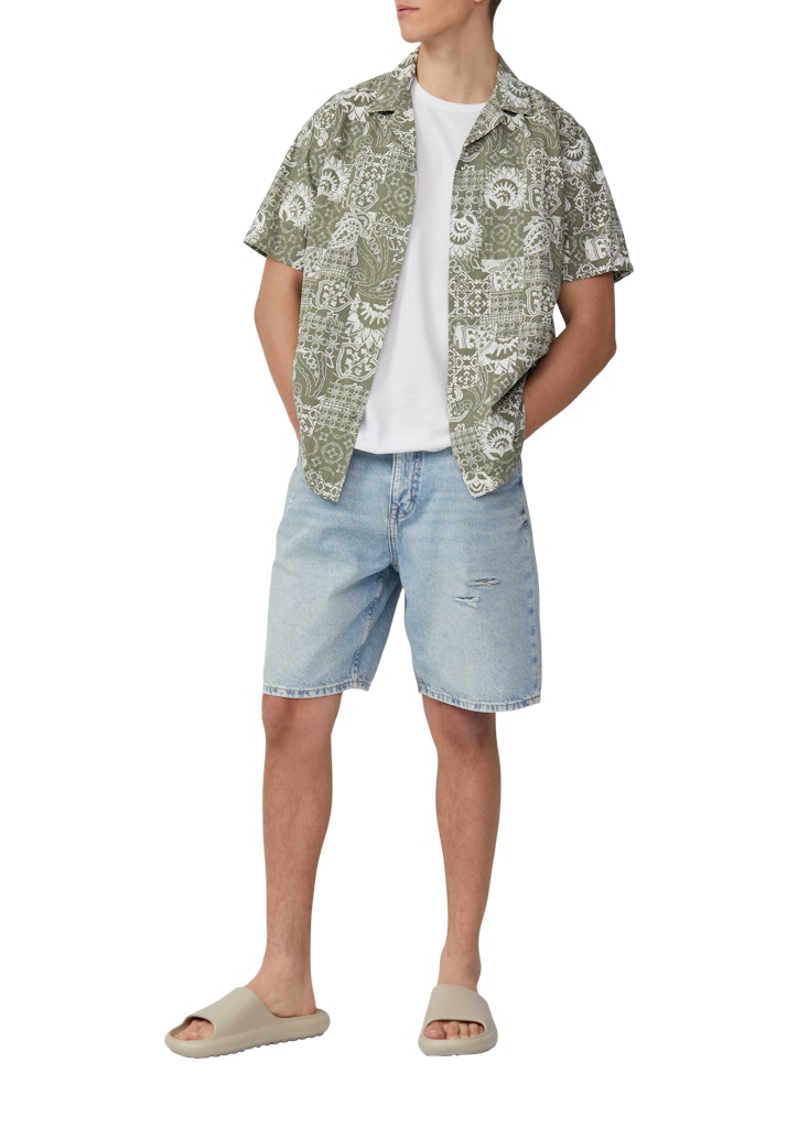 QS by S.Oliver Herren T-Shirts kurz White