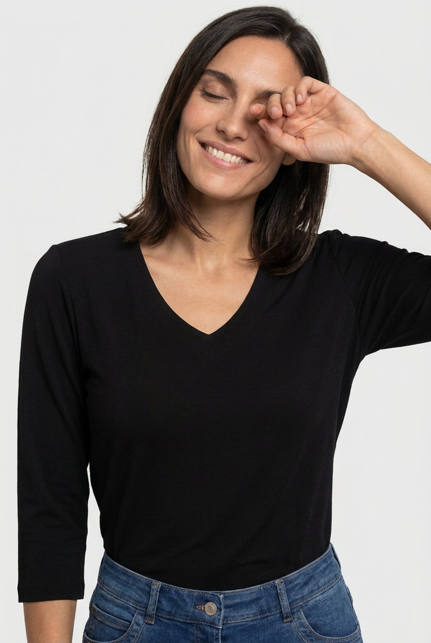 Olsen Damen T-Shirts Black
