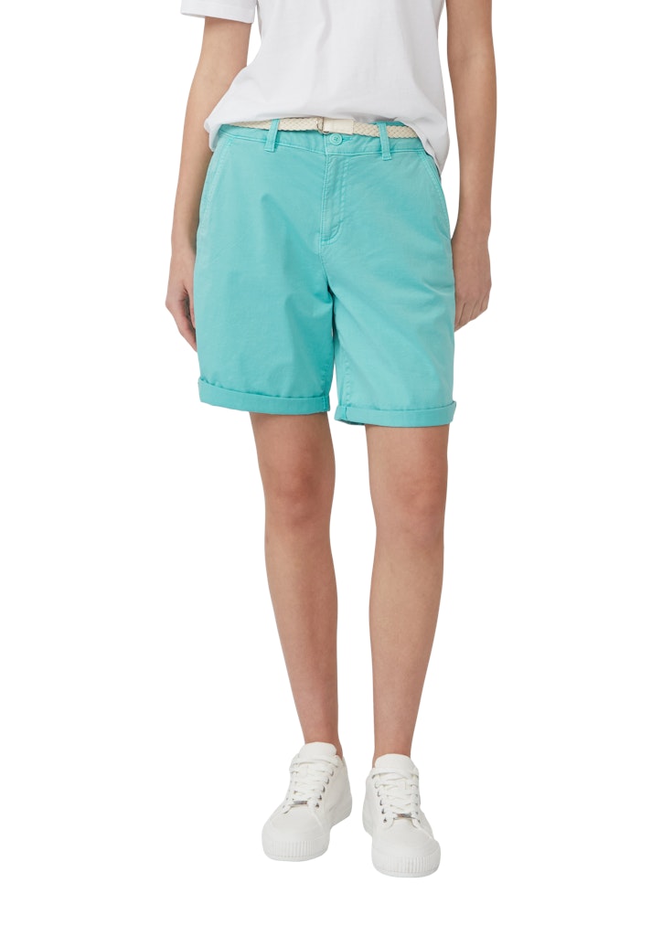 S. Oliver red Damen Shorts Blue Green