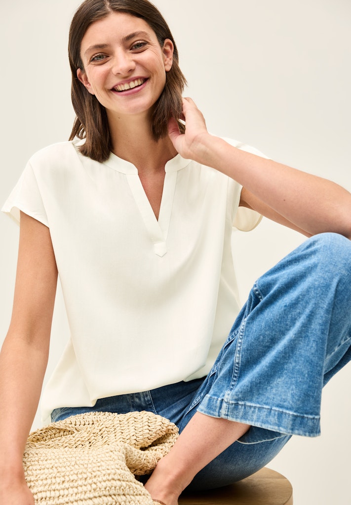 Cecil Damen Blusen Vanilla W