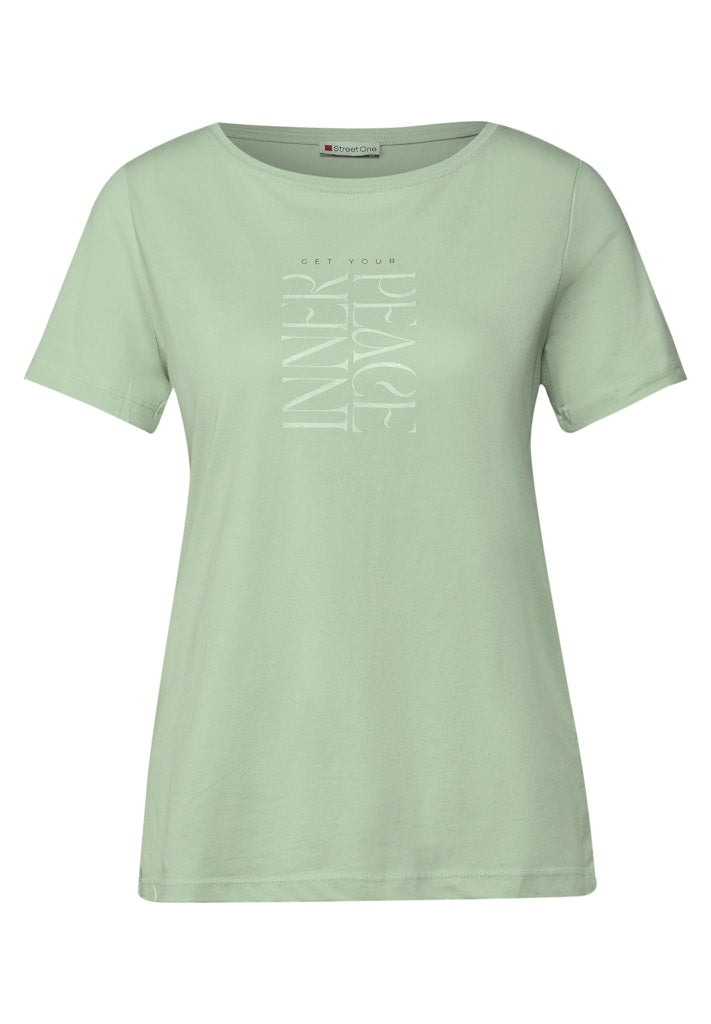 Street One Damen T-Shirts Soft Jade