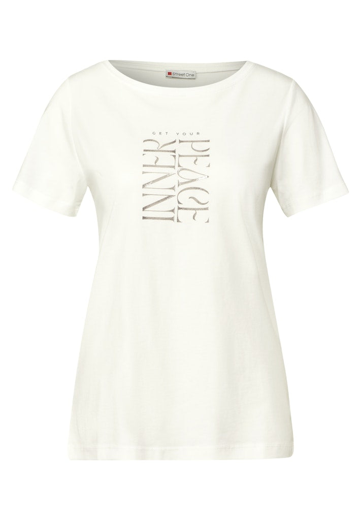 Street One Damen T-Shirts Off White