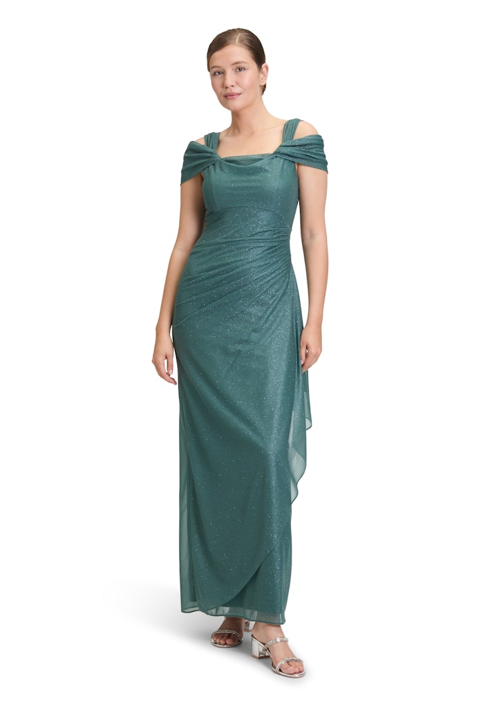 Vera Mont Damen Kleider Green/Grey