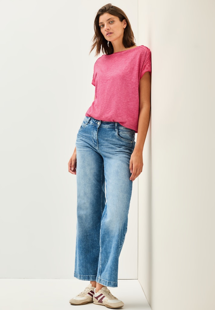 Cecil Damen T-Shirts Glazed Ap