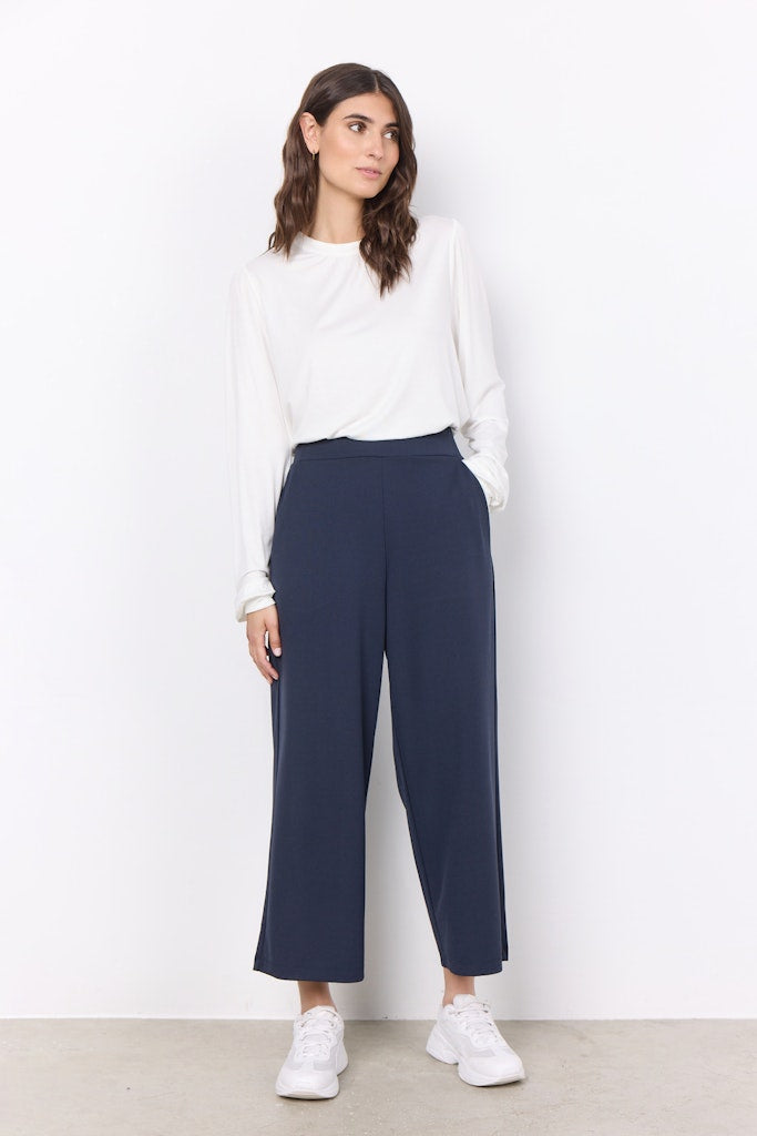 Soya Concept Damen Hosen Navy