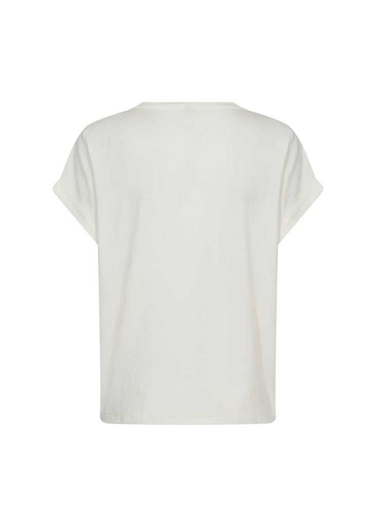 Soya Concept Damen T-Shirts Offwhite