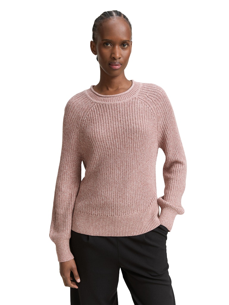 Tom Tailor denim Damen Pullover Antique Rose Me