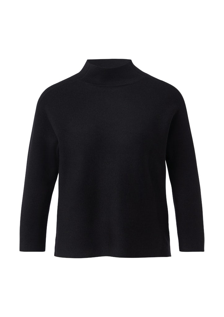 Comma Damen Pullover Grey/Black