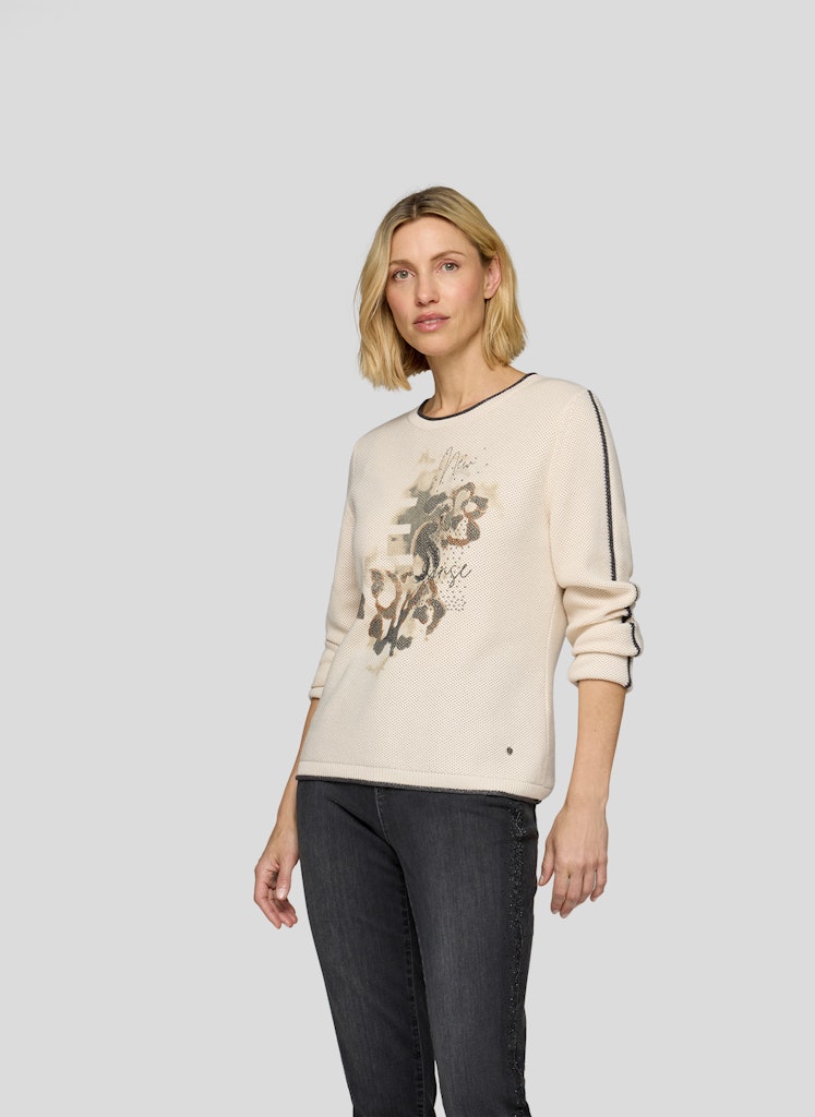 Rabe Damen Pullover Vanille