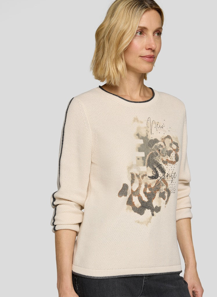 Rabe Damen Pullover Vanille