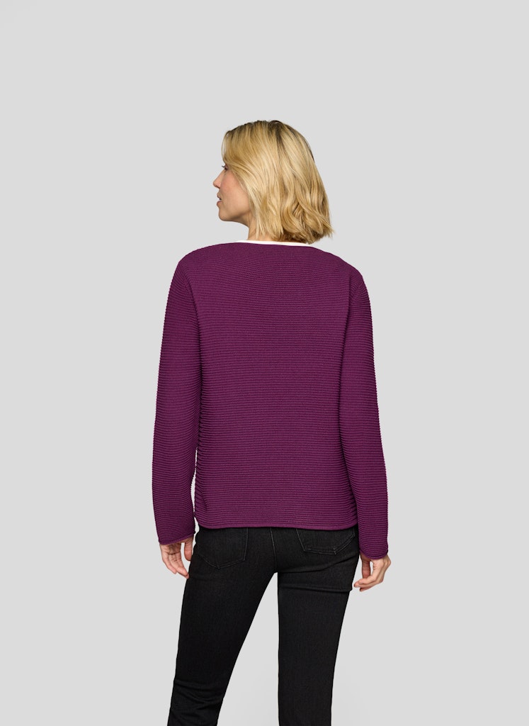 Rabe Damen Pullover Malve
