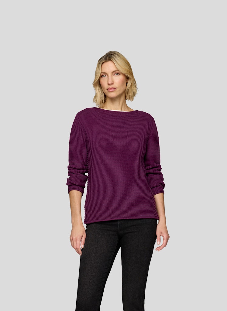 Rabe Damen Pullover Malve