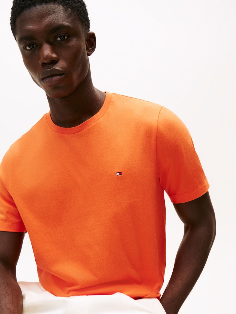 Tommy Hilfiger Herren T-Shirts kurz Scx Orange