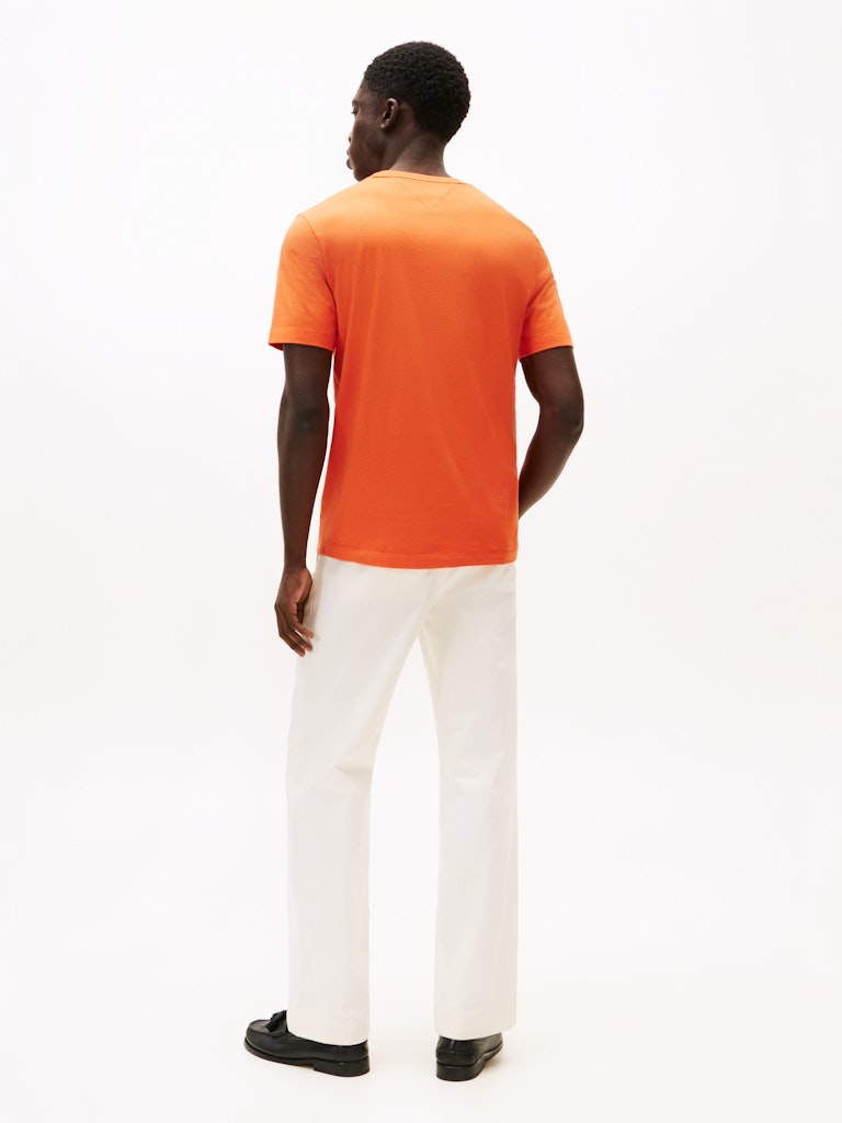 Tommy Hilfiger Herren T-Shirts kurz Scx Orange