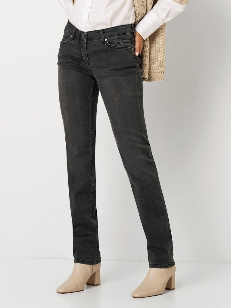 Toni Dress Damen Jeans Anthra Used