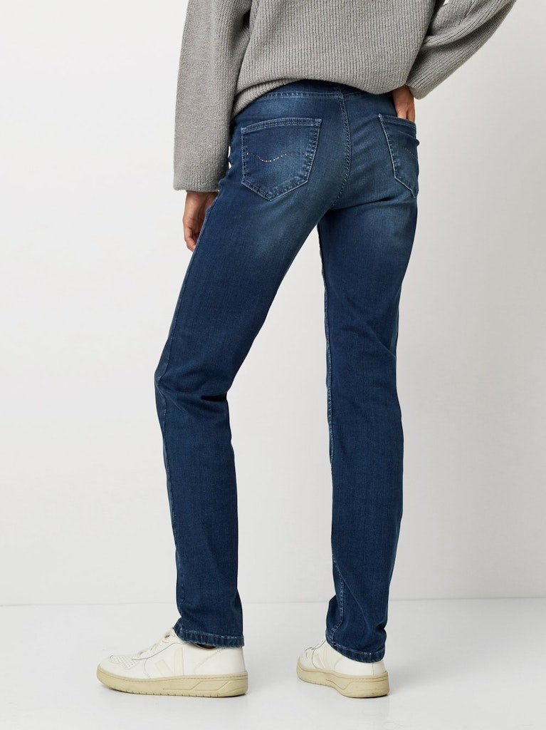 Toni Dress Damen Jeans Blue Stone Used