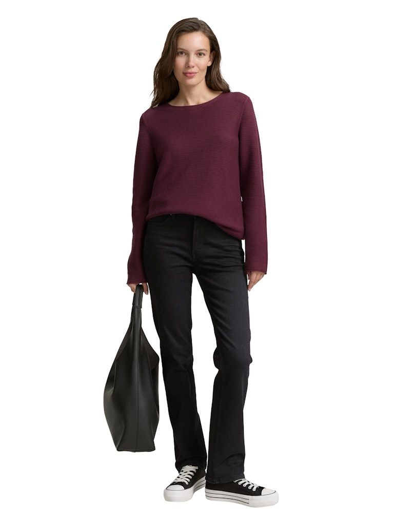 Tom Tailor Damen Jeans Black Denim