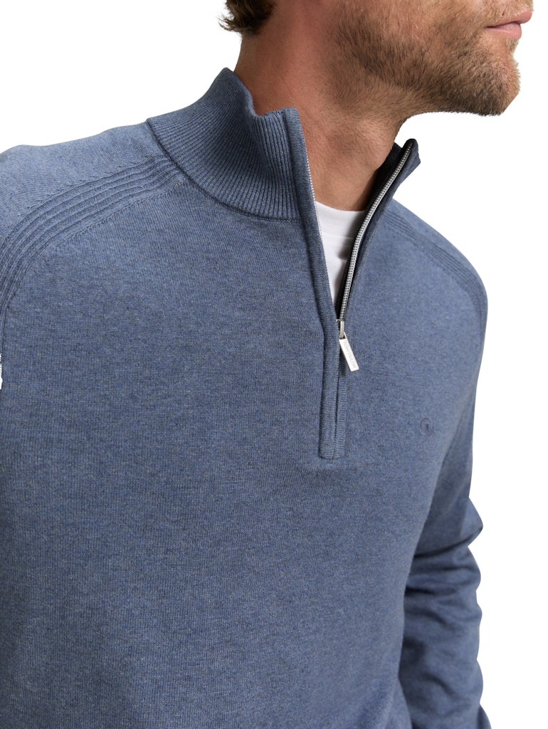 Tom Tailor Herren Pullover Vintage Indigo