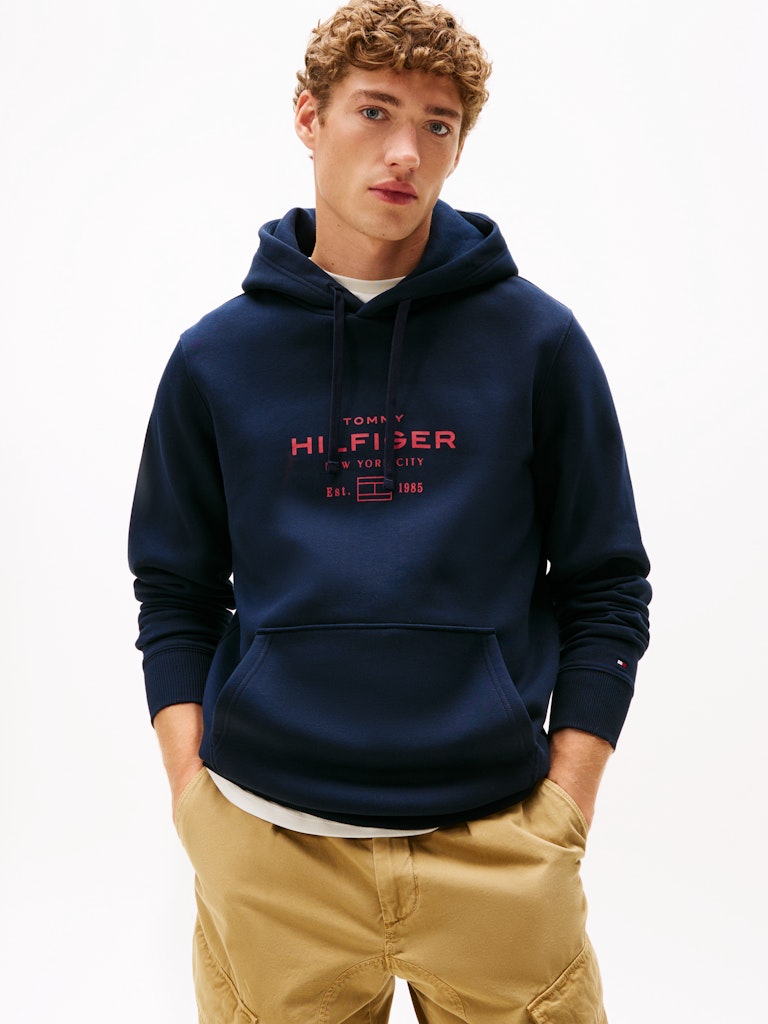 Tommy Hilfiger Herren Pullover Dw Blue