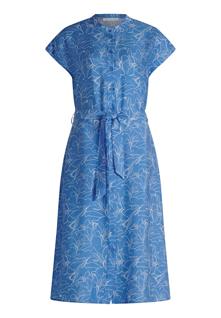 Betty & Co Damen Kleider Blue/Cream