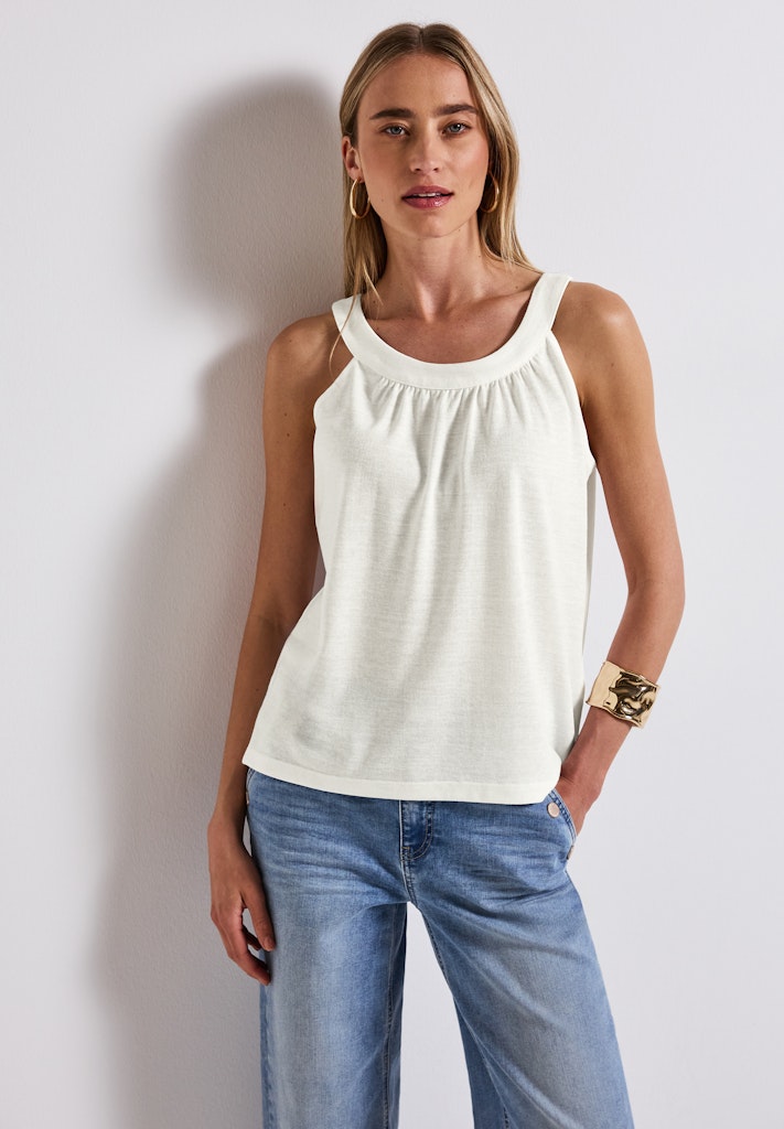 Street One Damen T-Shirts Off White