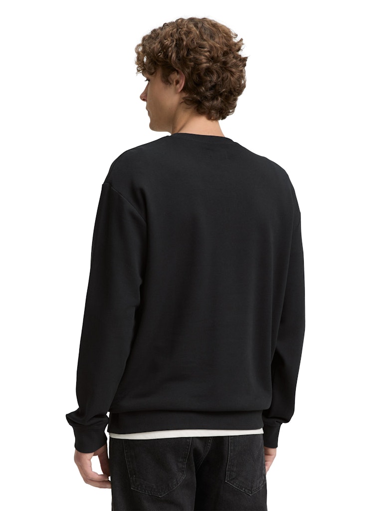 Tom Tailor denim Herren Sweatshirts Night Watch Bla