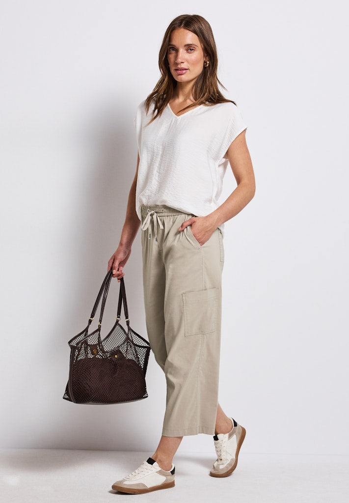 Street One Damen Hosen Tumbled B