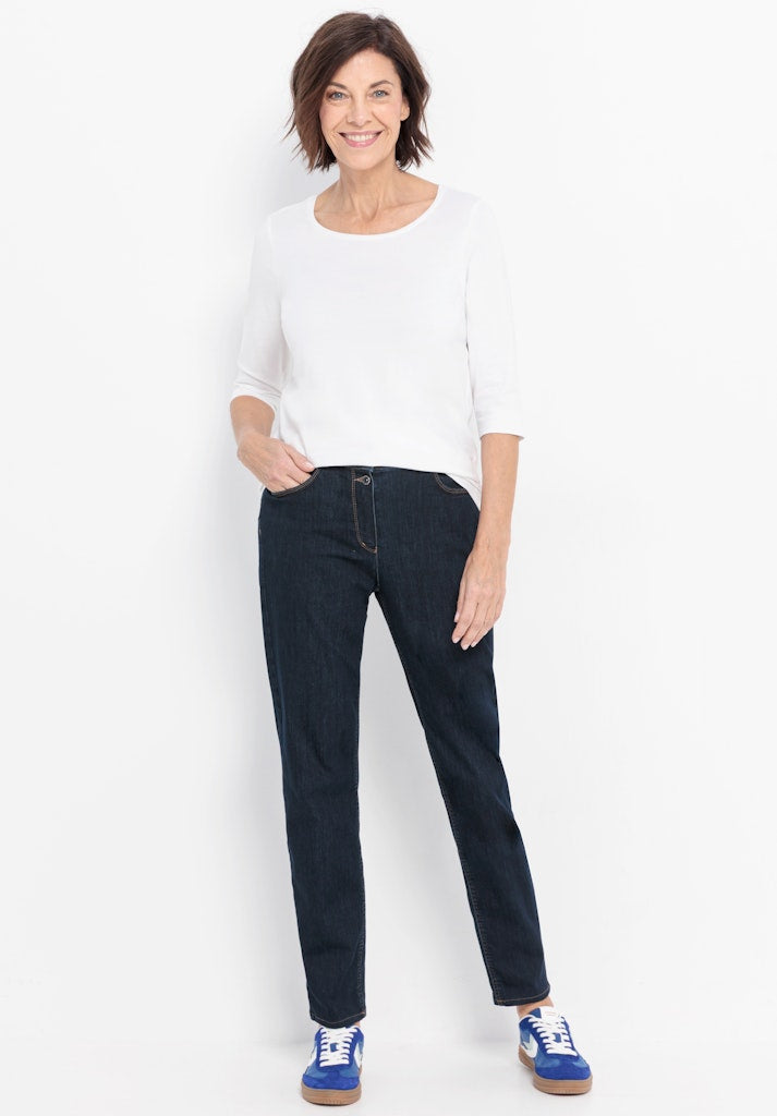 Bianca Damen Hosen Denim