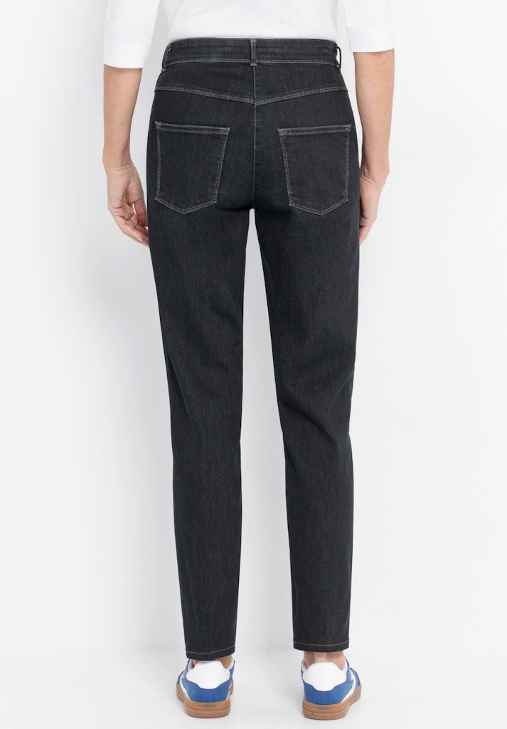 Bianca Damen Hosen Black Denim