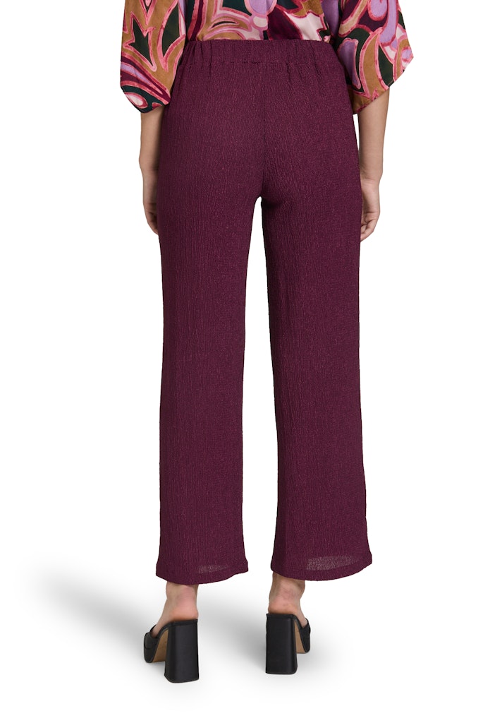 Cartoon Damen Hosen Dark Aubergine